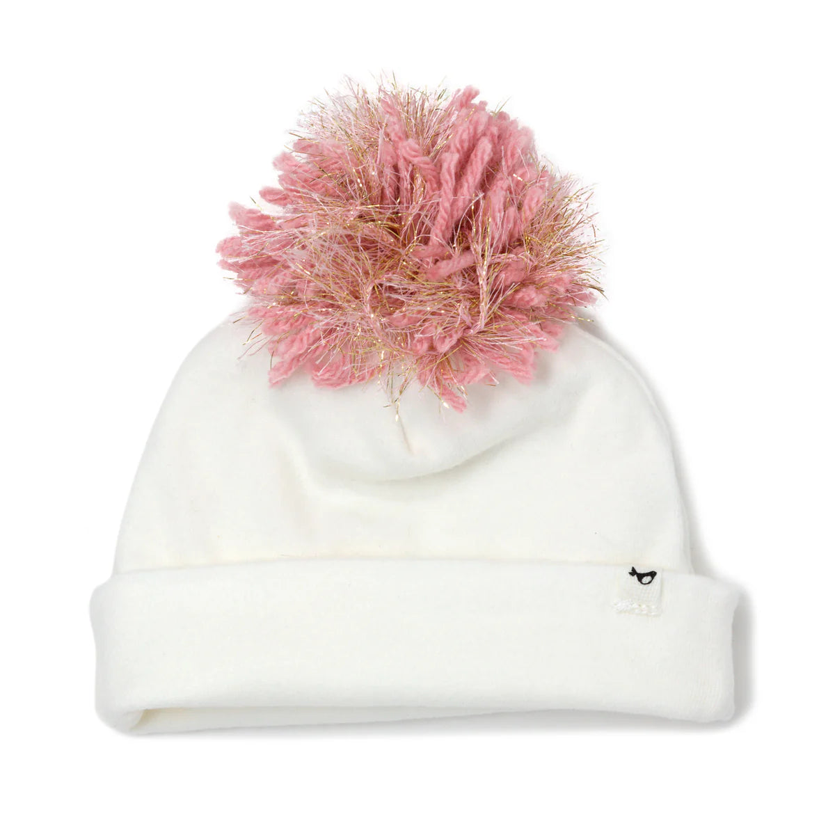 Pom Blush/Gold Hat